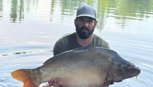 A 40 lb fish from Villefond, Aug 2025