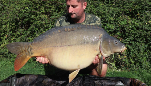 A 48 lb fish from Villefond, Sep 2023