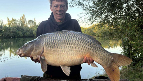 A 46 lb 2 oz fish from Villefond, PB Common for Dave, Sep 2025