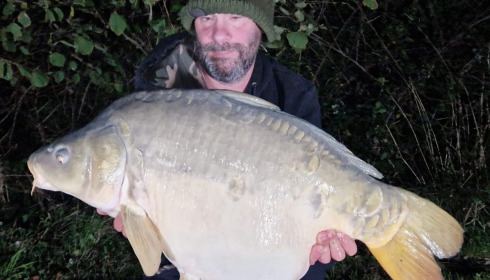 A 37 lb 12 oz carp from Villefond, Ian, Oct 2023