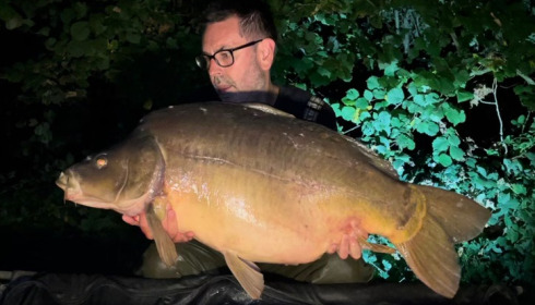 A 44 lb 12 oz fish from Villefond, Sep 2023