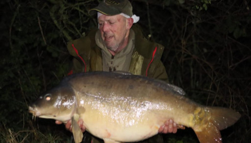 A carp from Villefond, Jerry Saltwell, Nov 2023