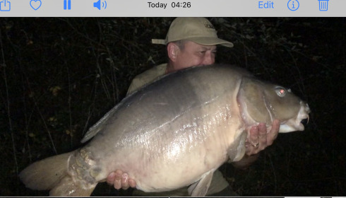 A 48 lb 8 oz fish from Villefond, Sep 2023