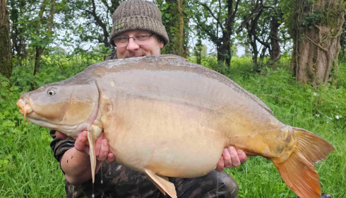 A carp from Villefond, May 2024