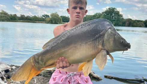 A carp from Vincons, Jul 2025