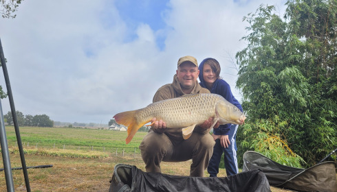 A 25 lb 10 oz carp from Vincons, Charlie Grice, Sep 2023