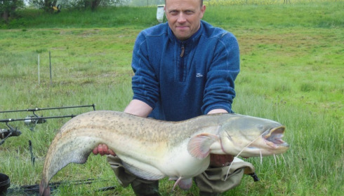 A 39 lb 8 oz catfish from Beaurepaire, Steve Bell, Apr 2014