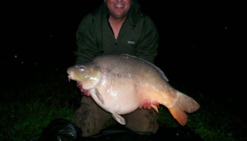 A carp from Beaurepaire, Paul Gausden Party, Sep 2010