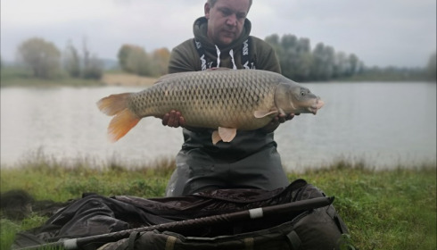 A 22 lb 8 oz carp from Beaurepaire, Ryan Welch, Oct 2019
