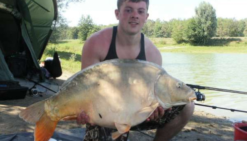 A carp from Beaurepaire, Steven Thomas Party, Aug 2010