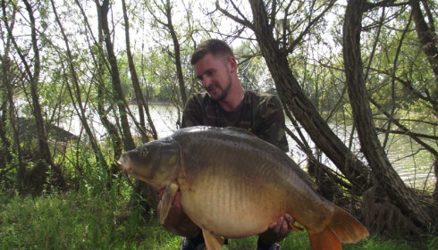 A 39 lb 10 oz carp from Beaurepaire, Sean Trafford, Aug 2017