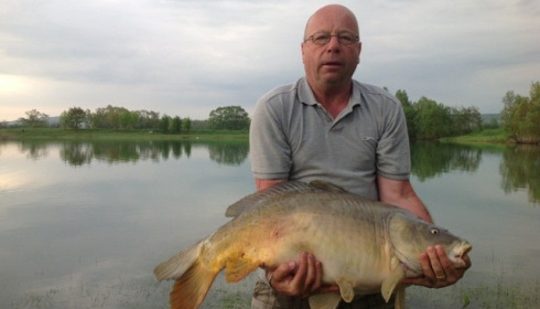 A carp from Beaurepaire, Mr Wigg's Party, May 2013
