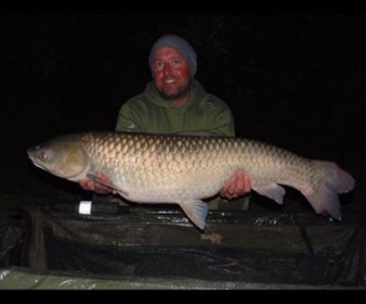 A 35 lb grass carp from Beaurepaire, Paul Pipcin, Sep 2013