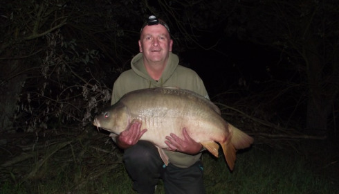 A 36 lb 12 oz carp from Beaurepaire, Sean Trafford, Aug 2017