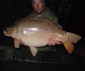 A 42 lb carp from Beaurepaire, Paul Pipcin, Sep 2013