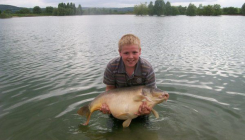 A carp from Beaurepaire, Steve Wilks, May 2008