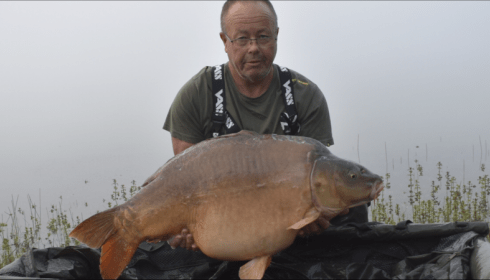 A 51 lb 4 oz carp from Beaurepaire, David Hall, Apr 2019