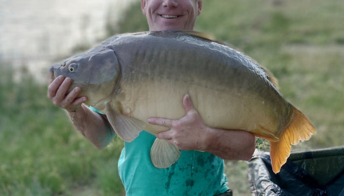 A 45 lb carp from Beaurepaire, Shaun Foulkes, Jul 2023