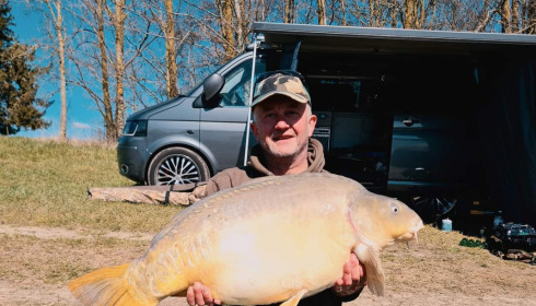 A carp from Beaurepaire, Apr 2022
