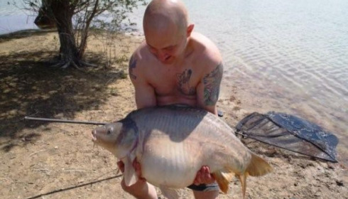 A carp from Beaurepaire, Steve Godridge Party, May 2011