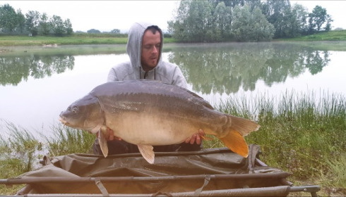 A 40 lb 12 oz carp from Beaurepaire, Rob Nicholson, Jun 2019