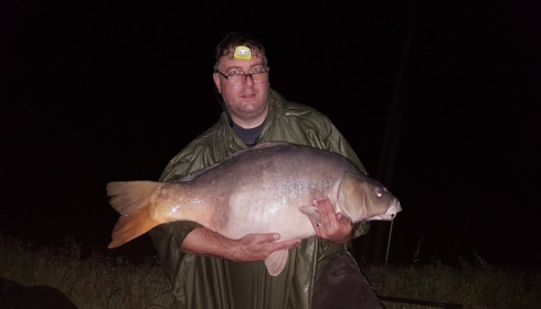 A 50 lb 12 oz carp from Beaurepaire, Geoff Skinner, Aug 2017