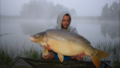 A 36 lb carp from Beaurepaire, Rob Nicholson, Jun 2019