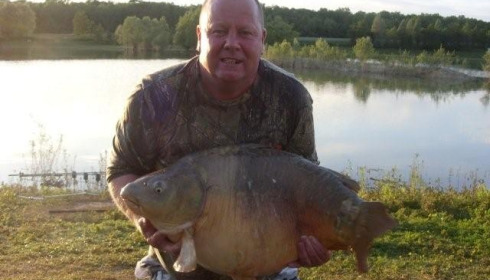 A 48 lb 7 oz carp from Beaurepaire, Steven Godridge, May 2011