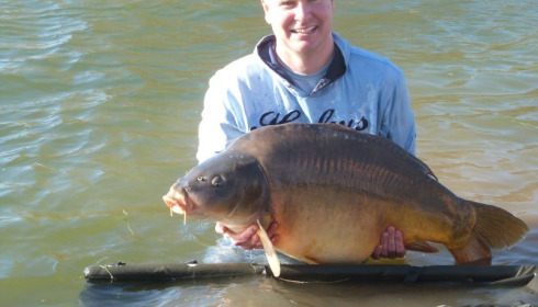 A 50 lb 3 oz carp from Beaurepaire, Andy Smith-Hawker, Apr 2014