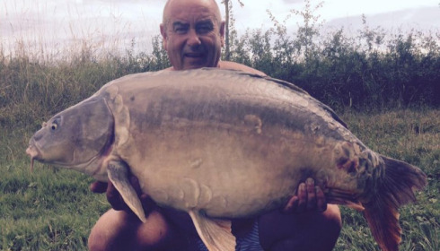 A carp from Beaurepaire, Stephen Chuter's Party, Jul 2015