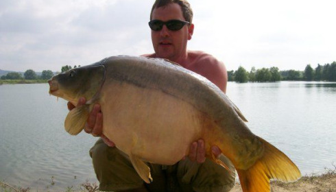 A carp from Beaurepaire, Steve Wilks, May 2008