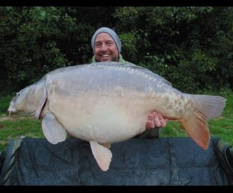 A 45 lb carp from Beaurepaire, Paul Pipcin, Sep 2013