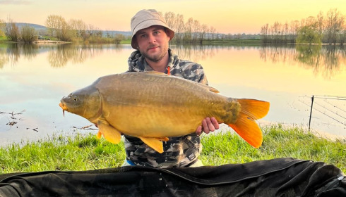 A 26 lb 8 oz carp from Beaurepaire, Apr 2023