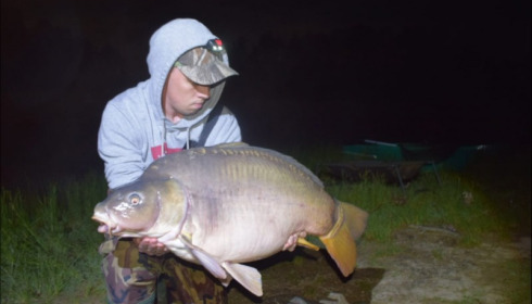 A 37 lb carp from Beaurepaire, Shane Moody , Jun 2019