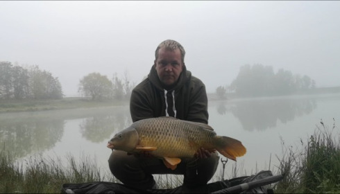 A 20 lb 2 oz carp from Beaurepaire, Ryan Welch, Oct 2019