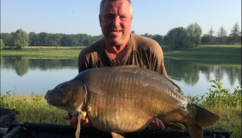 A 45 lb 8 oz carp from Beaurepaire, Ronald Edwards, Jun 2019