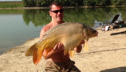 A carp from Beaurepaire, David Wibberley Group, Aug 2013