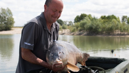 A 40 lb carp from Beaurepaire, David Keep, Jul 2015