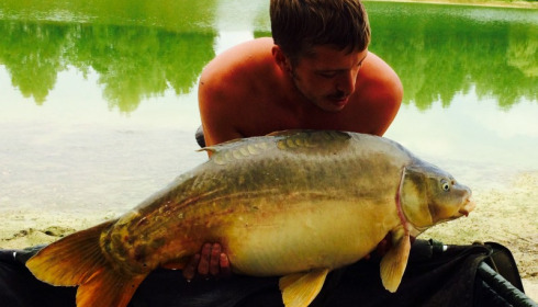 A carp from Beaurepaire, Gary Hayter, Sep 2014