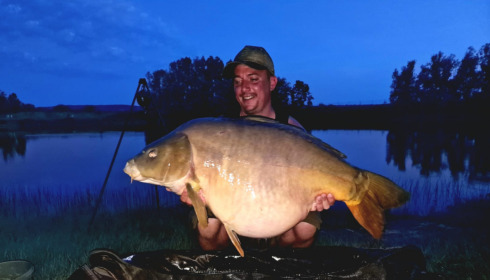 A 45 lb 14 oz carp from Beaurepaire, Bill Mcmullen, Jun 2023