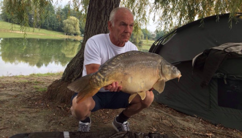 A 23 lb carp from Beaurepaire, Paul Hopkins, Sep 2017