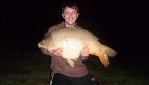A carp from Beaurepaire, Mr Wigg's Party, May 2013