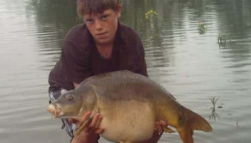 A carp from Beaurepaire, Jack Hierons , May 2008