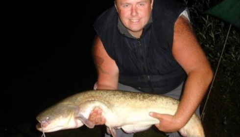 A catfish from Beaurepaire, Mark Monk Party, Jul 2011