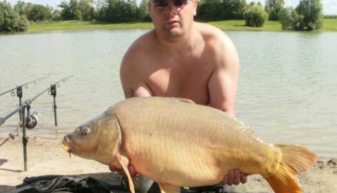 A carp from Beaurepaire, Steven Thomas Party, Aug 2010