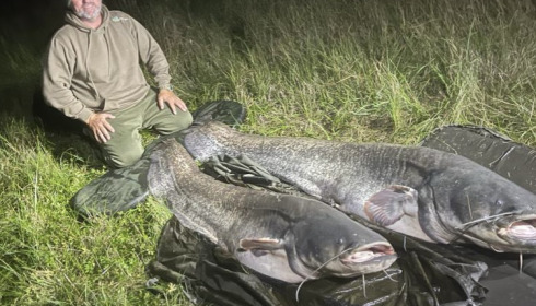 A fish from Beaurepaire, Double take 88lb and 130lb, Oct 2021