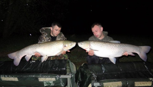 A 29 lb carp from Beaurepaire, Ben Hopkins, Apr 2012