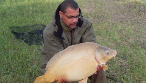 A carp from Beaurepaire, Carl Clarke, May 2010