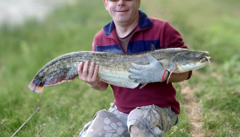 A 20 lb 3 oz catfish from Beaurepaire, Shaun Foulkes, Jul 2023