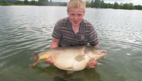 A carp from Beaurepaire, Steve Wilks, May 2008